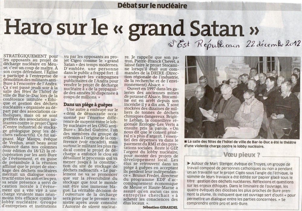BURE (Grand Satan) ER 22 12 2012