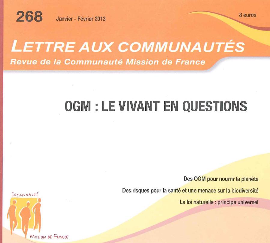 OGM Mission de France 2013