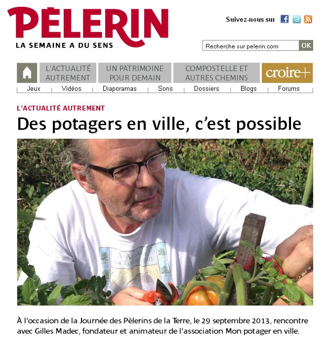 Potagers en ville 2013