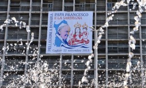 Pape Frnaçois Sardaigne