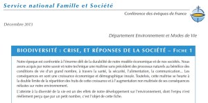 Biodiversité CEF 2014