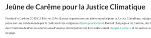 jeune pour la justice climatique