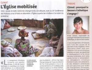 2015 Secours catholique