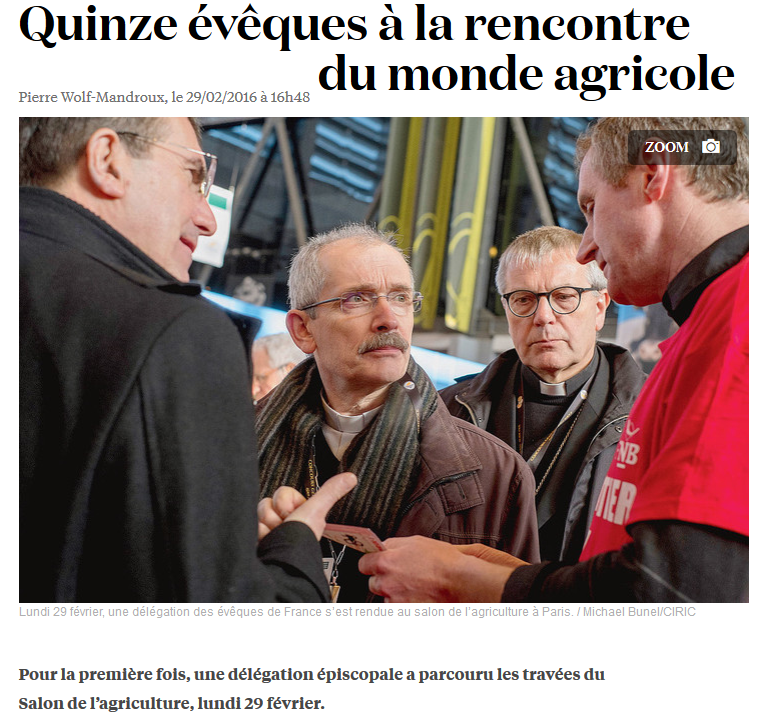 2016 Agriculteurs évêques