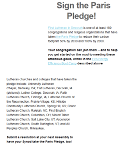 2016 Climat Luthériens