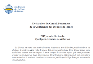 2016 CEF Année électorale