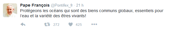 2016 Tweet océan