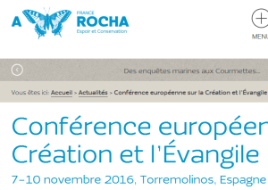 2016 A Rocha conférecne