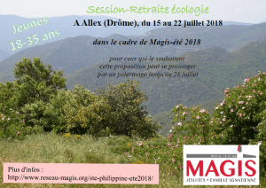 2018 ECOLOGIE Eglise session magis